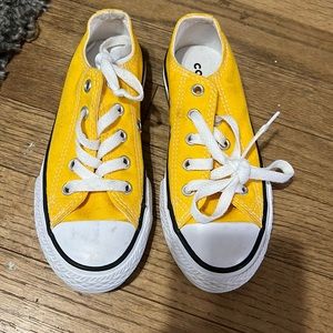 Kids Converse Yellow Size 12
